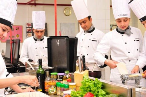 food production department in a hotel